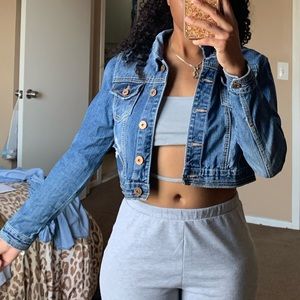 Crop Denim Jacket